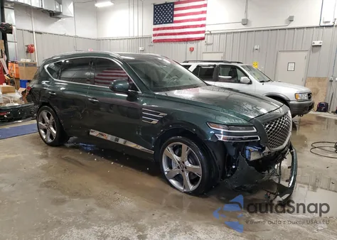 2022 Genesis Gv80 Base from USA, damaged, VIN KMUHCESC7NU092817